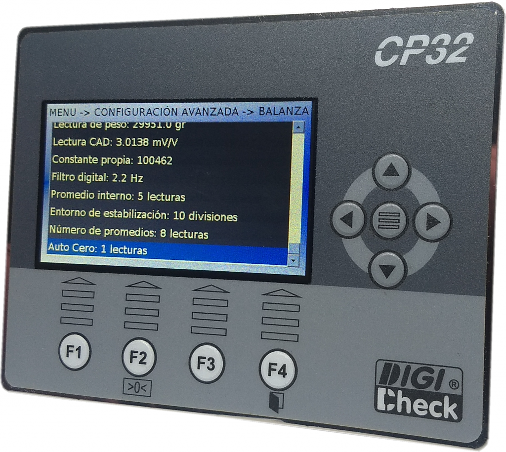 Controlador de peso CP32